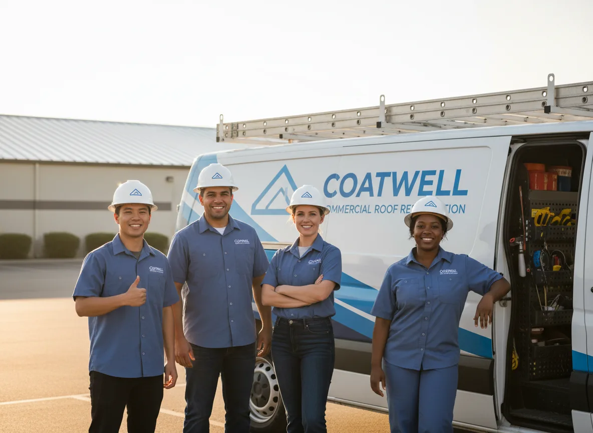 Commercial roof coating company in Ozark, AR